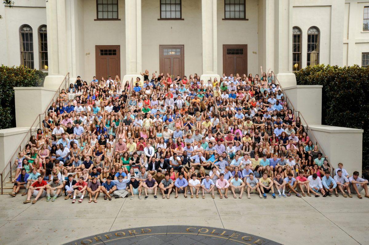 The college welcomed 488 first-year students and nine transfer students as classes began this week.