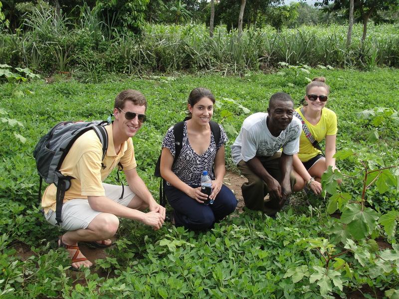 James Fund members travel to Haiti to see the impact of the micro-loans made possible by the investment fund.