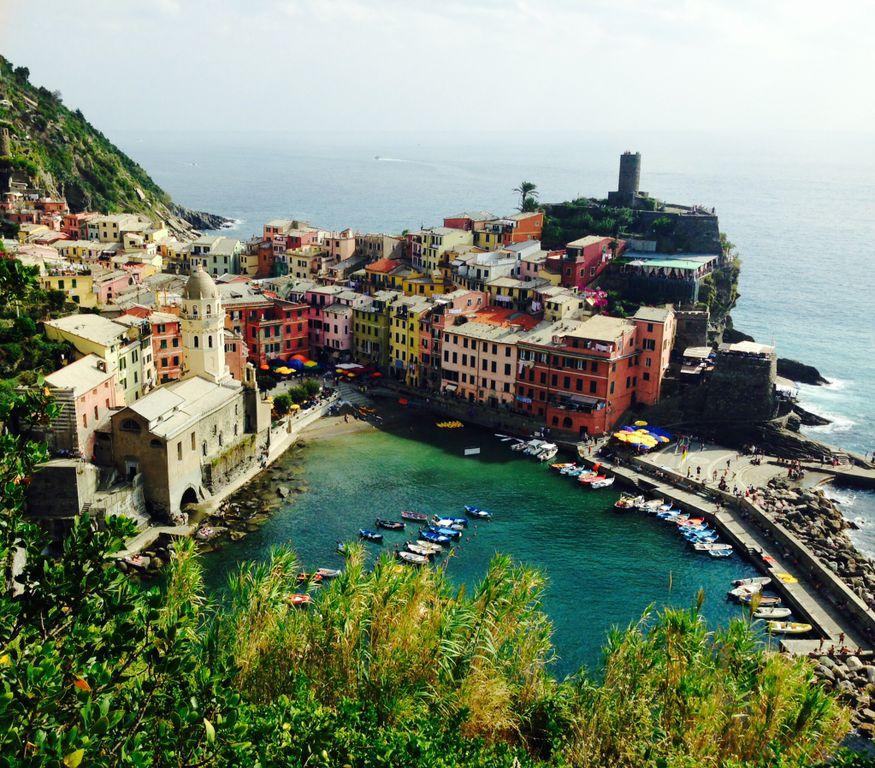￼This view of Vernazza, the second of the five towns, really puts our minor setbacks into perspective.