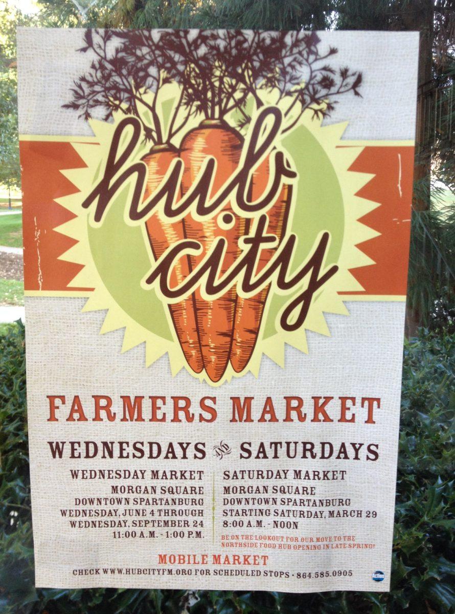 The new Farmer’s Market location is even closer to Wofford.