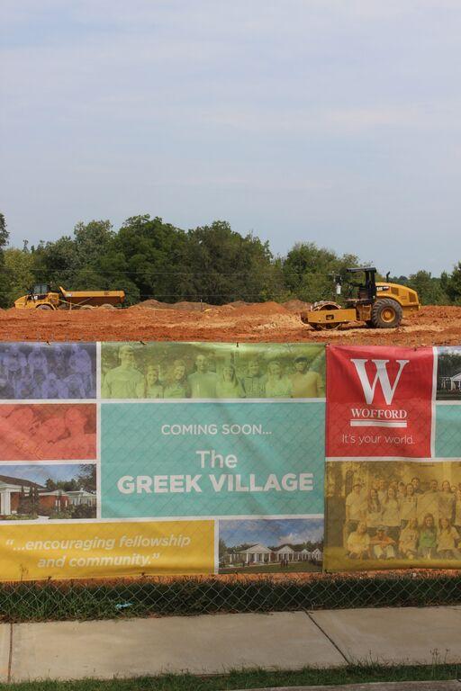 To see a delayed feed of construction progress of the Greek Village, visit http://www.wofford.edu/constructionupdates/greekvillage/