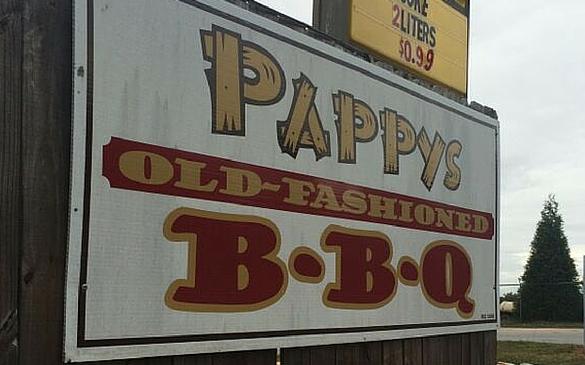 WoffordSpoon: Pappys Old Fashioned Barbecue