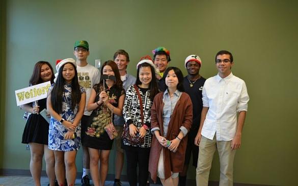 Many of Wofford’s international students attended a Southern Hospitality event on Friday, Sept. 18. Photo Courtesy of Susan Noland.