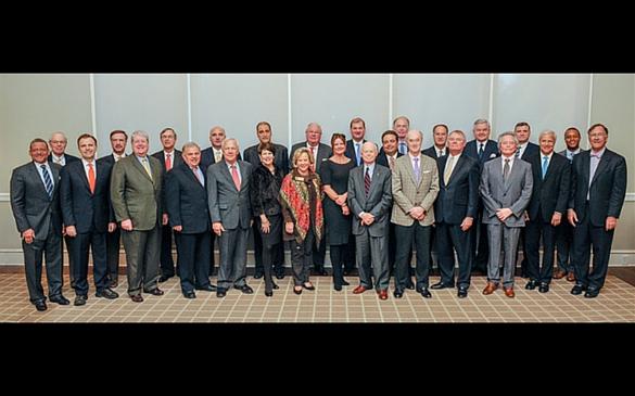 The Wofford College Board of Trustees consists of 31 members and meets in the fall and spring. Photo courtesy of Wofford College.
