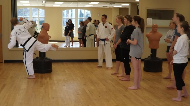Students strike back against sexual violence with self-defense class