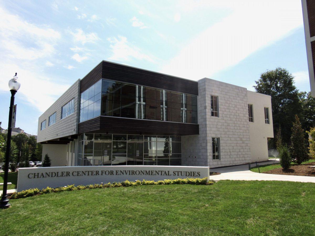 The 17,535 square foot, Green Globe Certified, Chandler Center for Environmental Studies.
