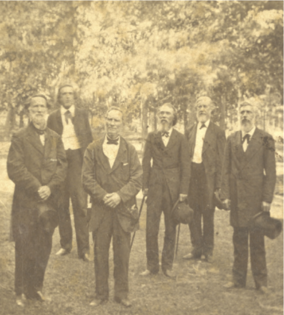 Wofford+Faculty+photo+1872-1873.+Left+to+right%2C+the+faculty+in+the+photo+are+Whitefoord+Smith%2C+James+H.+Carlisle%2C+David+Duncan%2C+A.+H.+Lester%2C+Warren+DuPre+and+Albert+M.+Shipp.