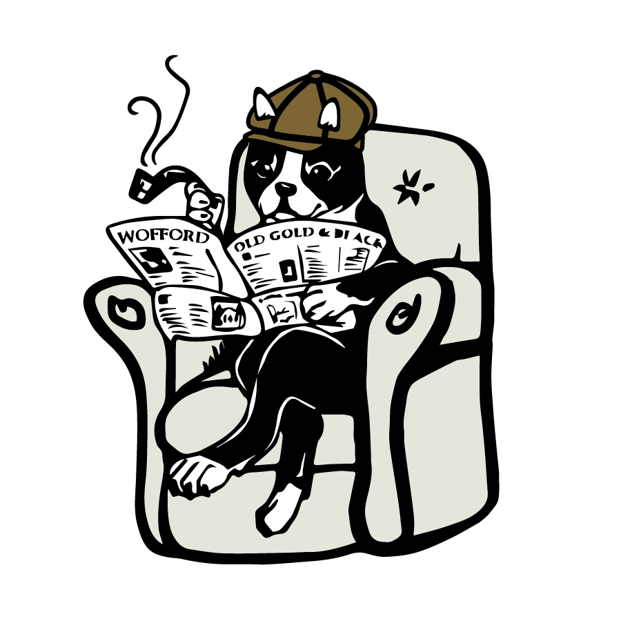 Muck the Newspaper Pup enjoys the newspaper. Do you?