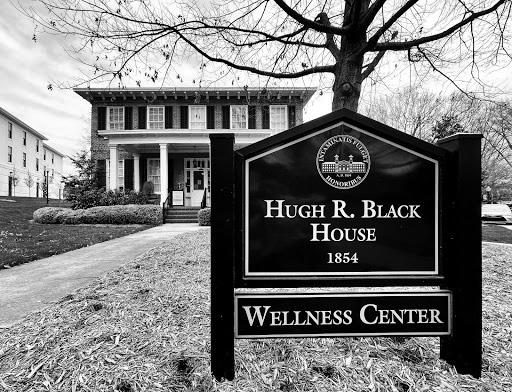 Photo by Anna Lee Hoffman.
The Wellness Center, which operates in the Hugh R. Black House on campus. The Wellness Center offers medical and counseling services appointments, Monday through Friday, 7:30-11:45 and 1-4 pm.