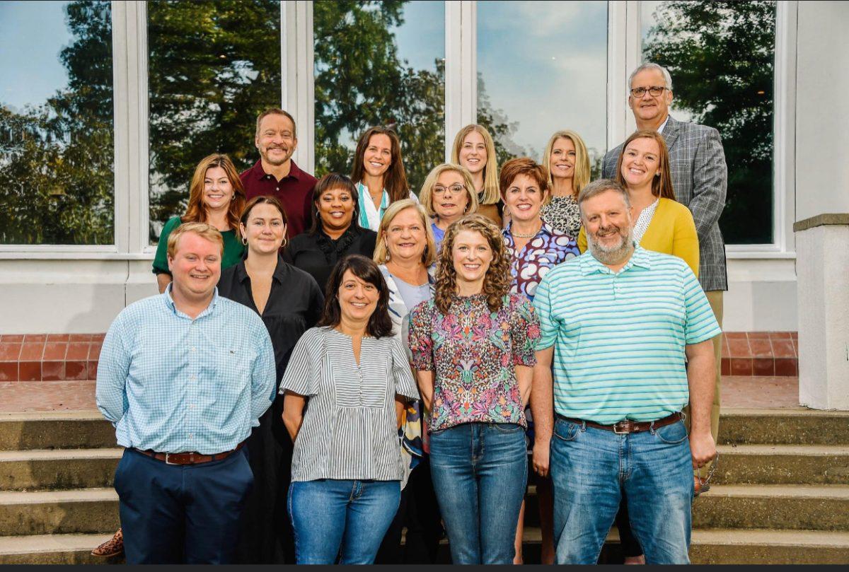 Photo courtesy of Mark Olencki
The newly renamed Office of Philanthropy and Engagement staff photo.