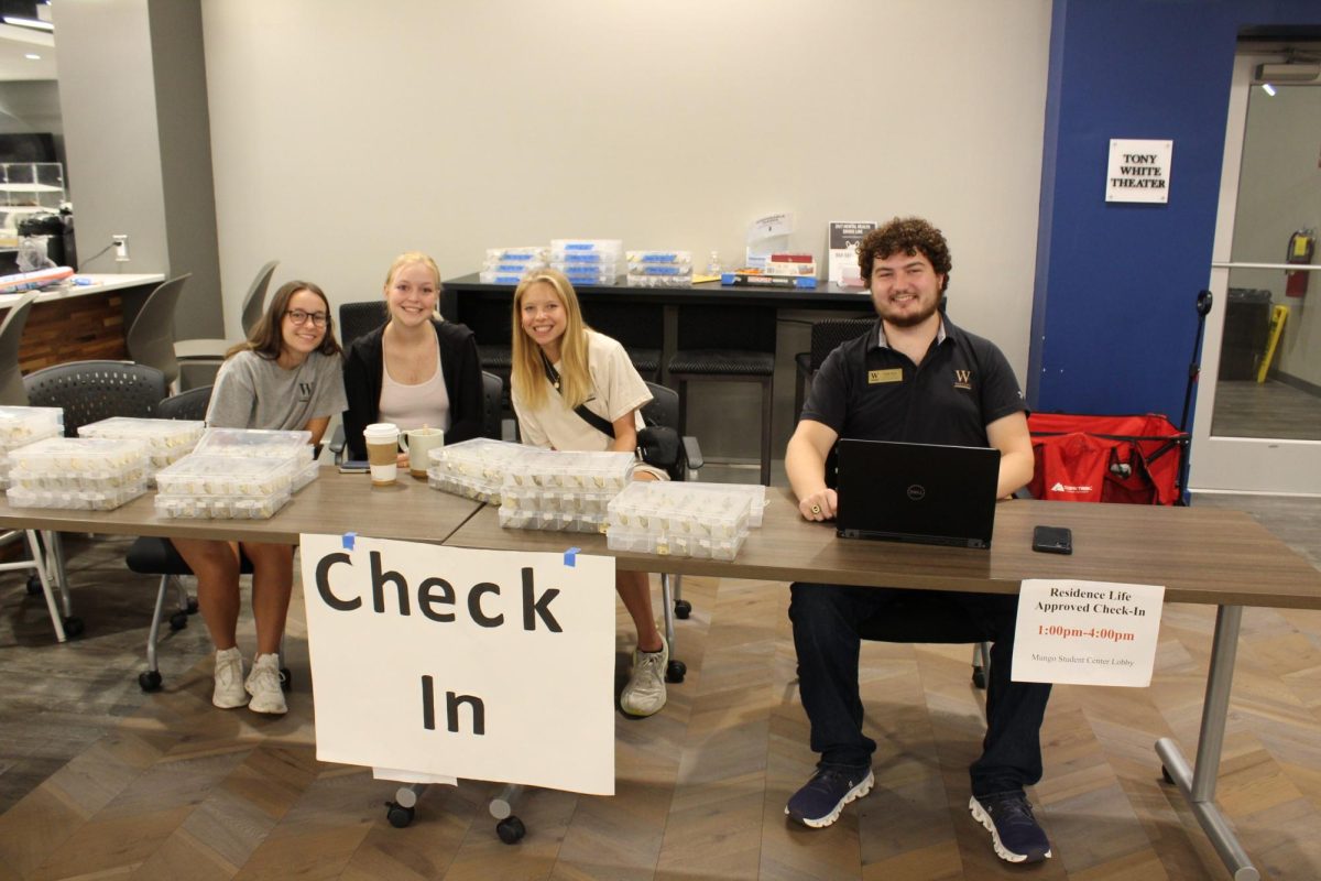 Members of Wofford Residence Life conducted check-in for students for the 2023-2024 school year. Returning students check-in with Residence Life Assistants and Coordinators in the Mungo Student Center prior to moving. 
