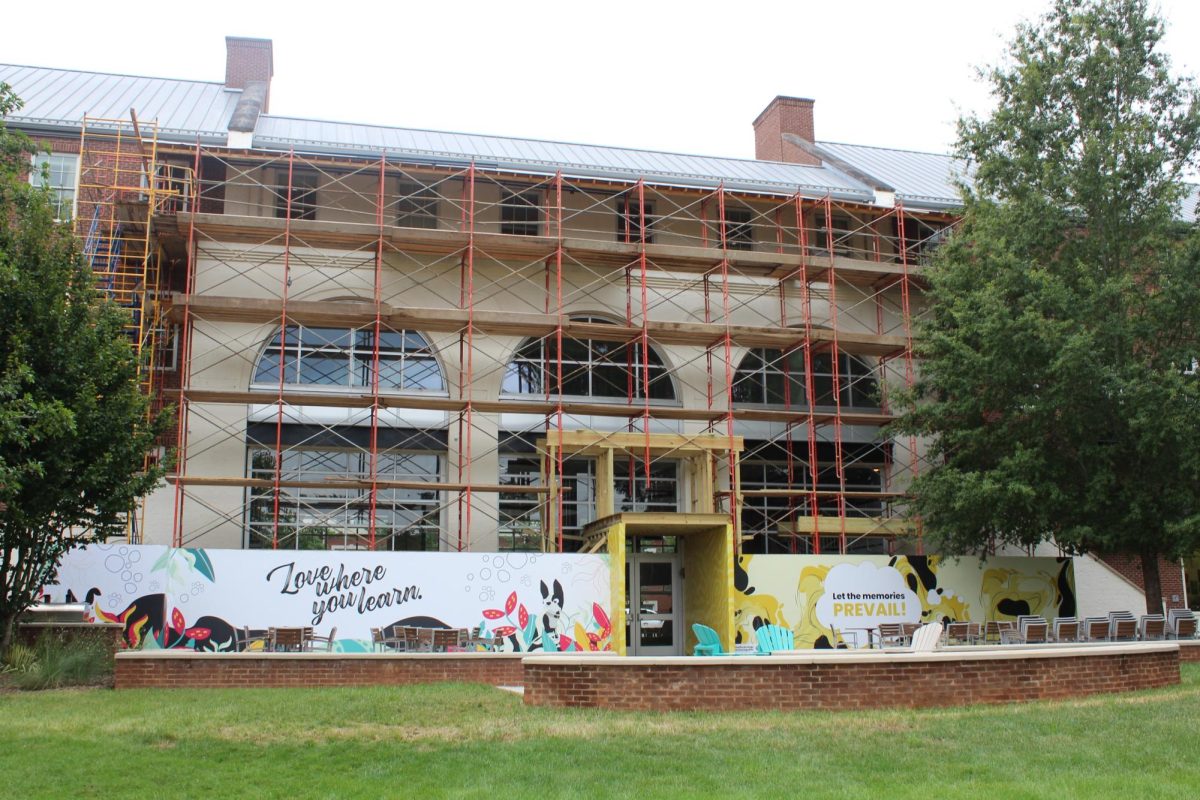 Construction in Phase 5 began over the summer. As the semester progresses, Phase 5 continues to be under construction.