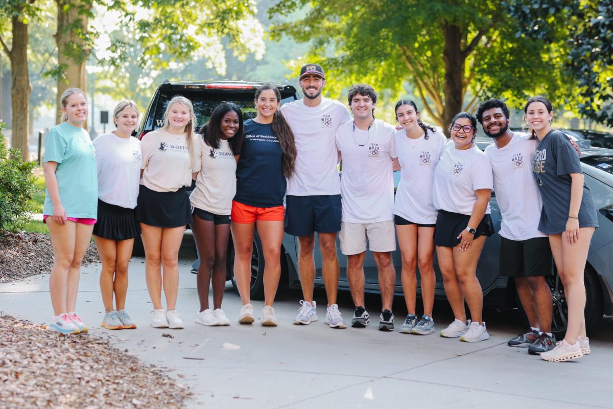 Wofford Orientation Staff members smile for a photo. Incoming changes to O-Staff structure will make orientation a more intense process for freshmen. 
