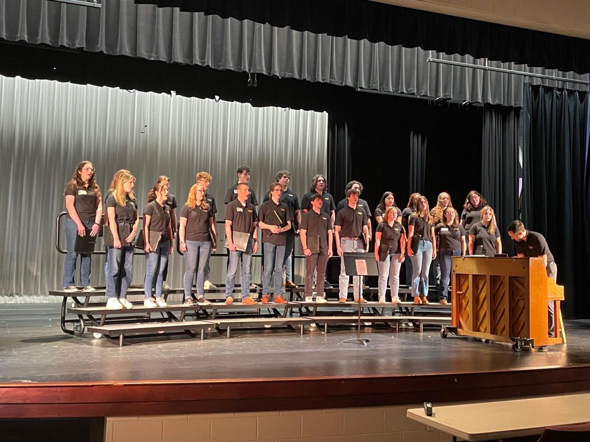 Wofford Singers performs on their first tour in Charleston, South Carolina. Wofford Singers traveled to Charleston for the first destination of their tour. 