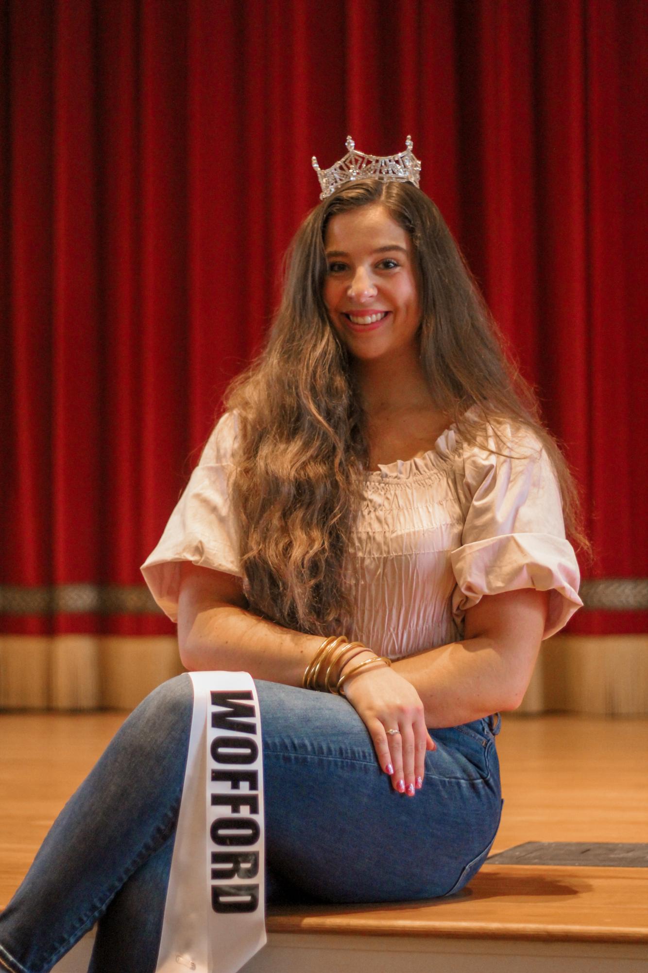Promise Henry ‘25 created The Miss Wofford Scholarship Pageant in 2022. This pageant provides scholarships to winning participants.