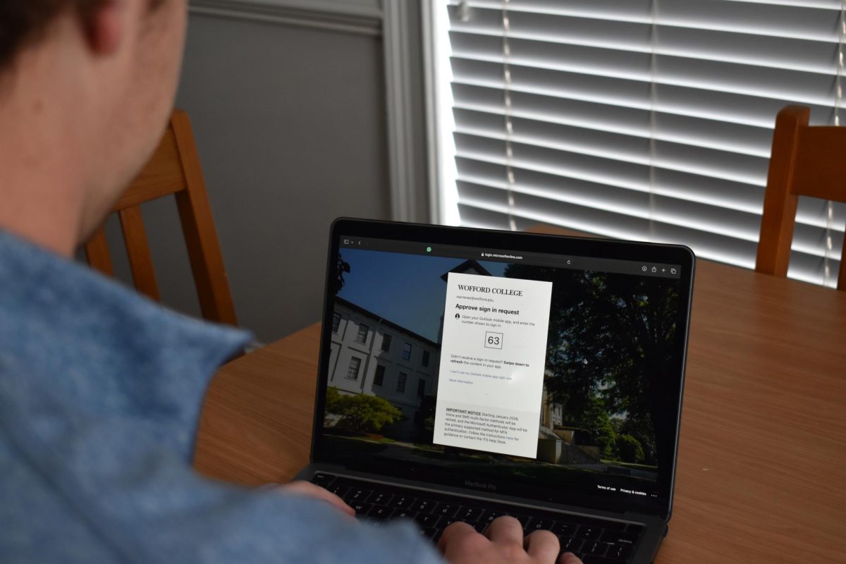 My Wofford, a website used by students here for keeping up with classes and many helpful resources, asks students to login with their email. Students are sent a Two-Step authentication every time they log in. This has been seen as a downside of the website.