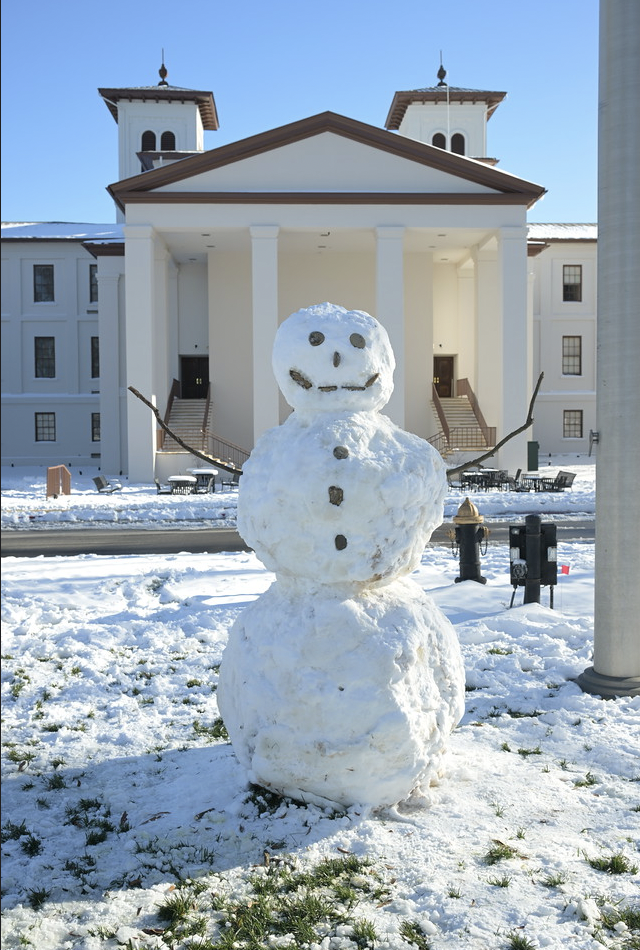 Winter weather Wofford food