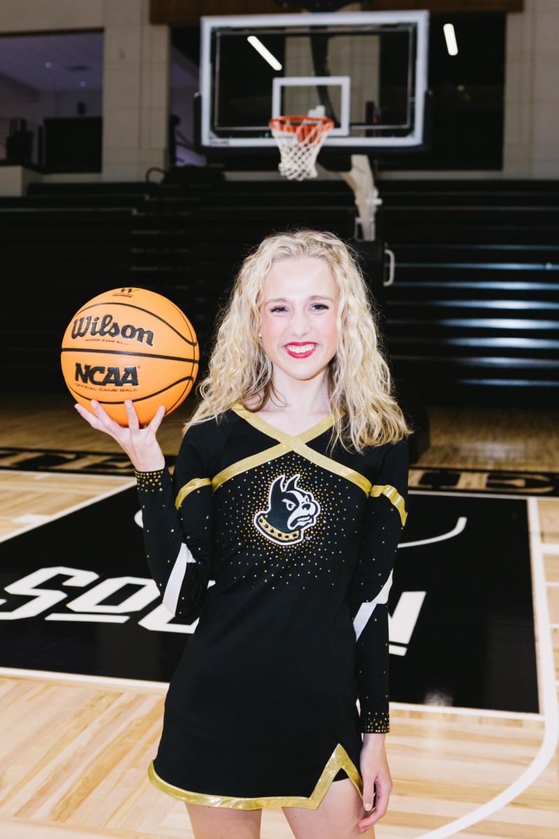 Photos provided by Kate Gillum highlight her accomplishments in all walks of Wofford life. 