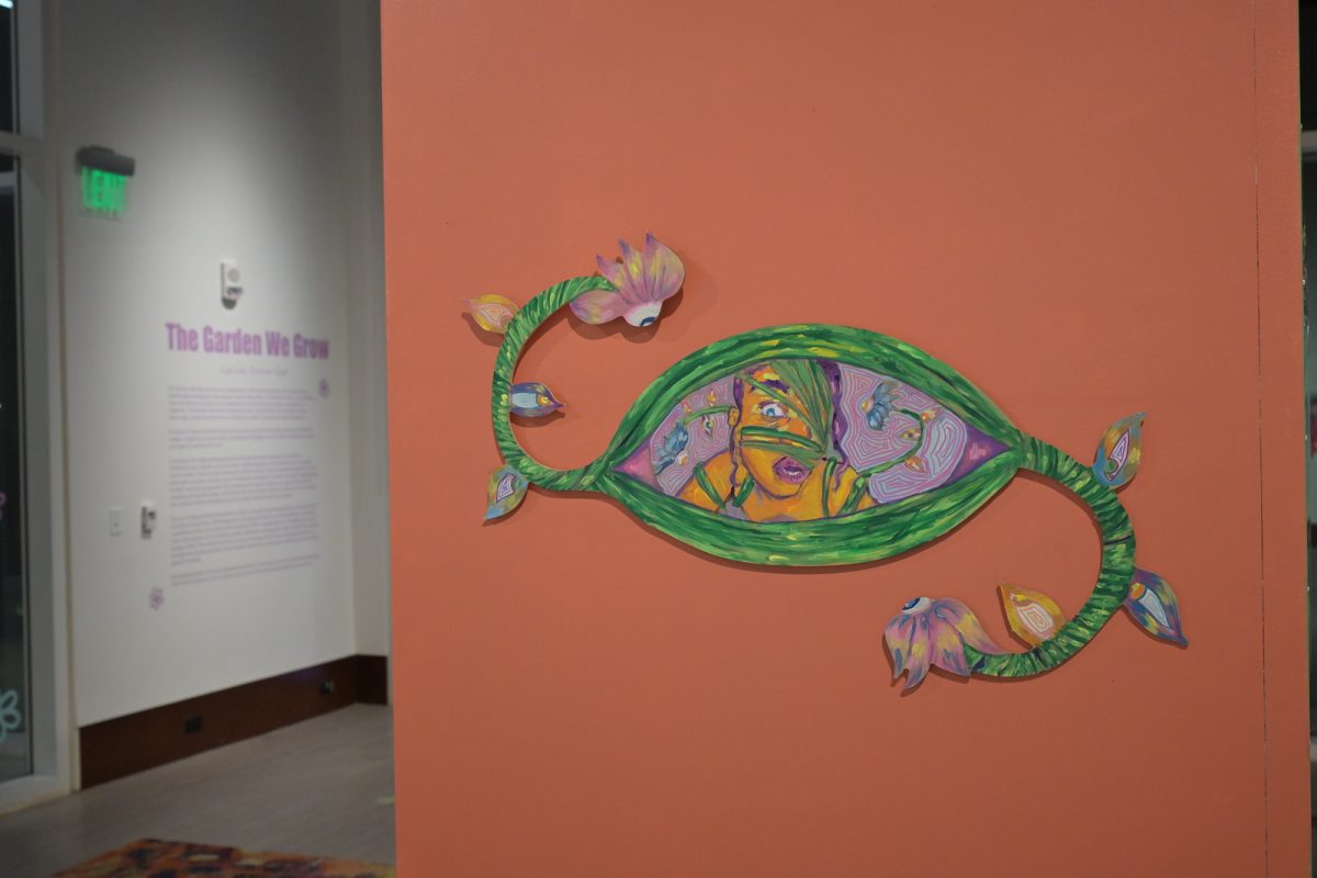 “The Garden We Grow” exhibit in the Rosiland Sallenger Richardson Center for the Arts (RSRCA).